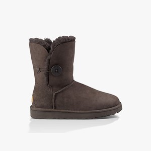 Ugg Bailey Button II Women Classic Boots Brown (2415SUMQD)